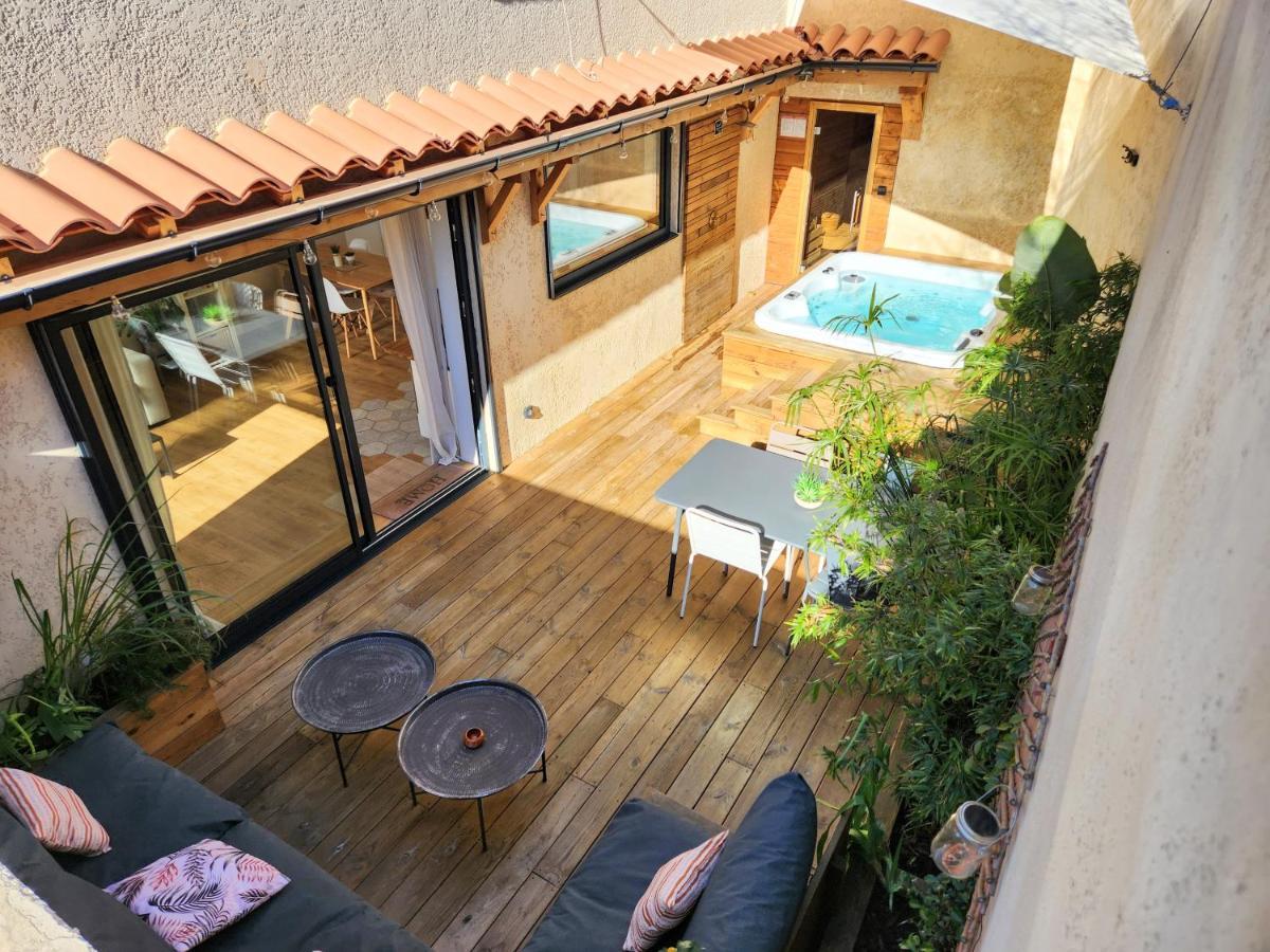Apartment Cocon Nature Montpellier - Jacuzzi & Sauna - 300m Du Tramway Castelnau-le-Lez