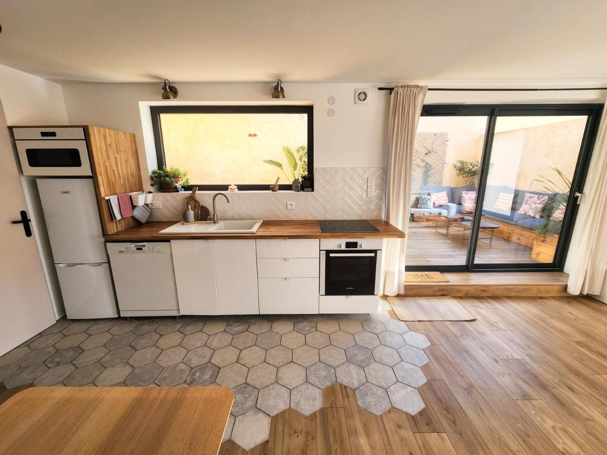 Cocon Nature Montpellier - Jacuzzi & Sauna - 300m Du Tramway Apartment